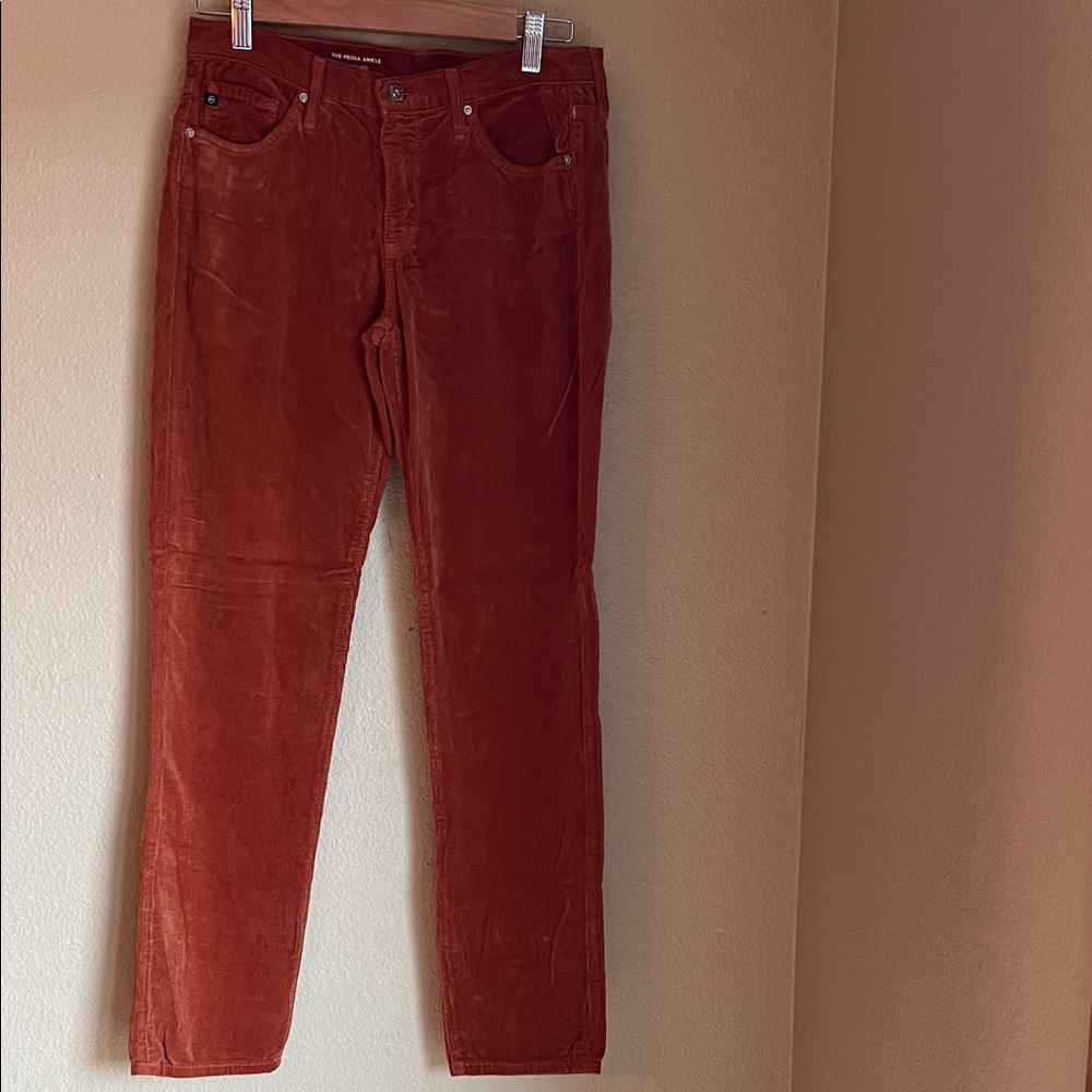 NWT AG Adriano Goldschmied Jeans Corduroy 27 USA